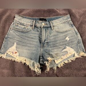 Lucky brand high waisted jean shorts